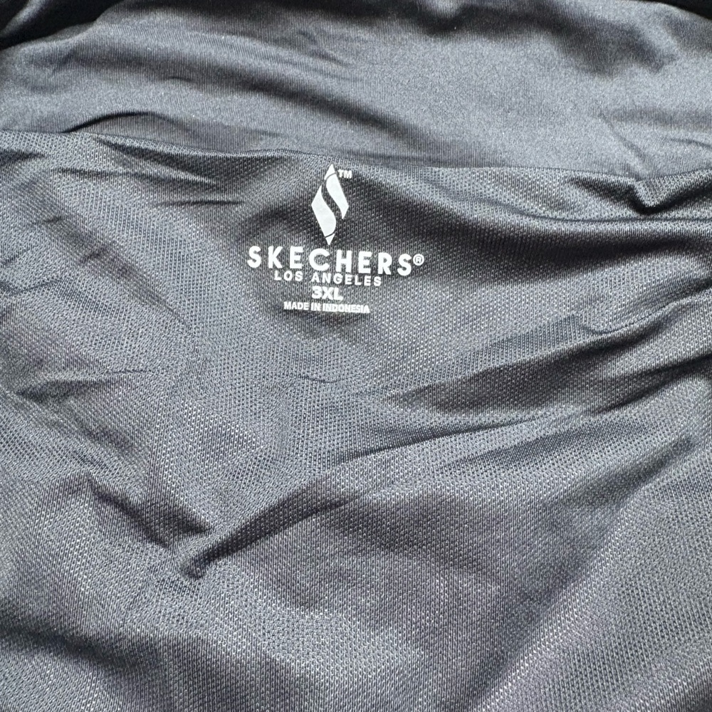 Skechers Shorts Womens 3XL Navy Black Running Athletic Mesh Lined Quick Dry NWT - Picture 15 of 15